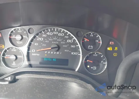 2020 Chevrolet Express Cargo Rwd 2500 Extended Wheelbase Wt z USA, uszkodzony, nr VIN 1GCWGBFP0L1223210